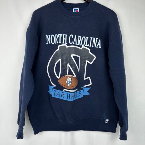 Vintage 1990'S North Carolina Tar Heels Made In U.S.A Sweatshirt Gifts For Ncaa Fans