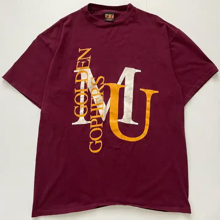 Vintage 1990S University Of Minnesota Golden Gophers Shirt Full Size, University Football Fan Shirts