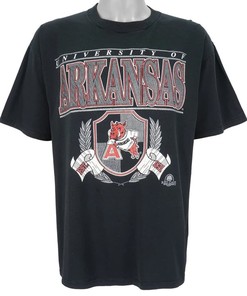 Vintage 1990's Arkansas Razorbacks T-Shirt, Shirt, Gift For Her, Gift For Him