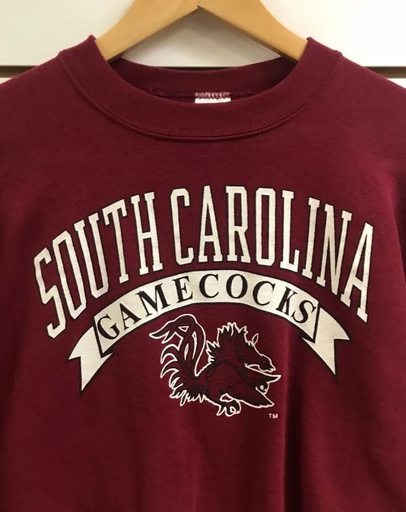 Vintage 1990s South Carolina gamecocks Sweatshirt, Shirt, Gift For Her, Gift For Him - Image 2