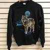 Vintage 1990s wolf Sweatshirt, Shirt, Gift For Her, Gift For Him, T-shirt, Hoodie