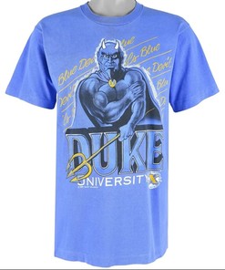 Vintage 1991 Duke University Blue Devils' Big Logo T-Shirt, Sweatshirt, Gift For Her, Gift For Him