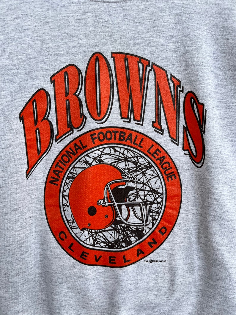 Vintage 1993 Cleveland Browns Unisex Sweatshirt Hoodie Shirt - Image 2