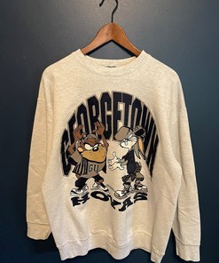 Vintage 1993 Looney Tunes GeorgeTown Hoyas Crewneck Sweatshirt, T shirt, Hoodie