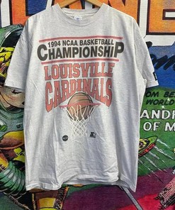 Vintage 1994 90S Ncaa Louisville Cardinals T Shirt University Football Shirt Gifts, Ncaa Fans