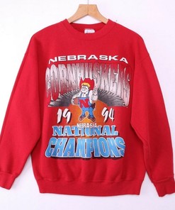 Vintage 1994 Nebraska Cornhuskers University of Sweatshirt, T shirt, Hoodie