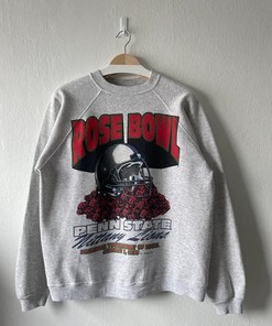 Vintage 1995 Penn State Nittany Lions Rose Bowl Tournament Crewneck Sweatshirt, T shirt, Hoodie