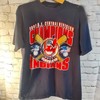 Vintage 1996 Cleveland Indians Guardians Central Division Shirt, Cleveland Indians Shirt, MLB Vintage Tee