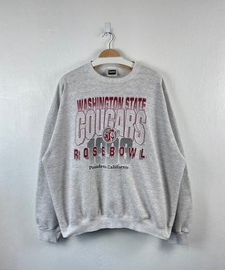 Vintage 1997 Washington State Cougars Rose Bowl Crewneck Sweatshirt, T shirt, Hoodie