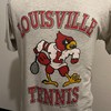 Vintage 80'S Louisville Cardinals Tennis University Football Hoodie Sweatshirt