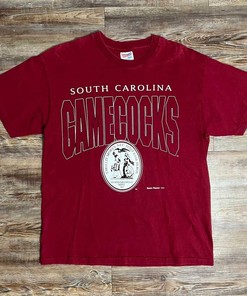 Vintage 80S University South Carolina Gamecocks Tee, Sweatshirt, Hoodie Full Size, Usc Hoodie Gifts For Ncaa Fans