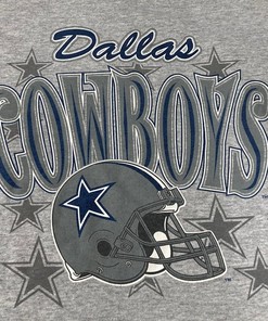 Vintage 80s 90s Single Stitch Dallas Cowboys Shirt Hoodie Sweatshirt, Garan Indie NFL Tee