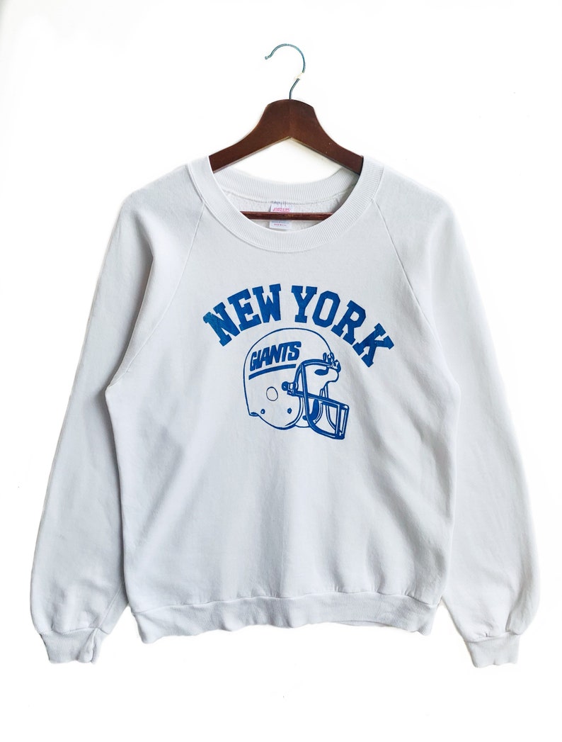 Vintage 80s New York Giant Unisex Sweatshirt Hoodie Shirt