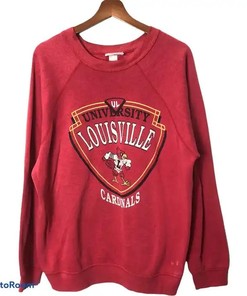 Vintage 90’ University Louisville Cardinals Sweatshirt Uofl Sweatshirt,  Louisville Sweatshirt