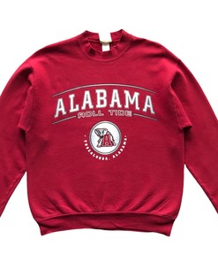 Vintage 90S Alabama Roll Tide University Of Alabama By Red Oak Sportswear Crewneck Sweatshirt