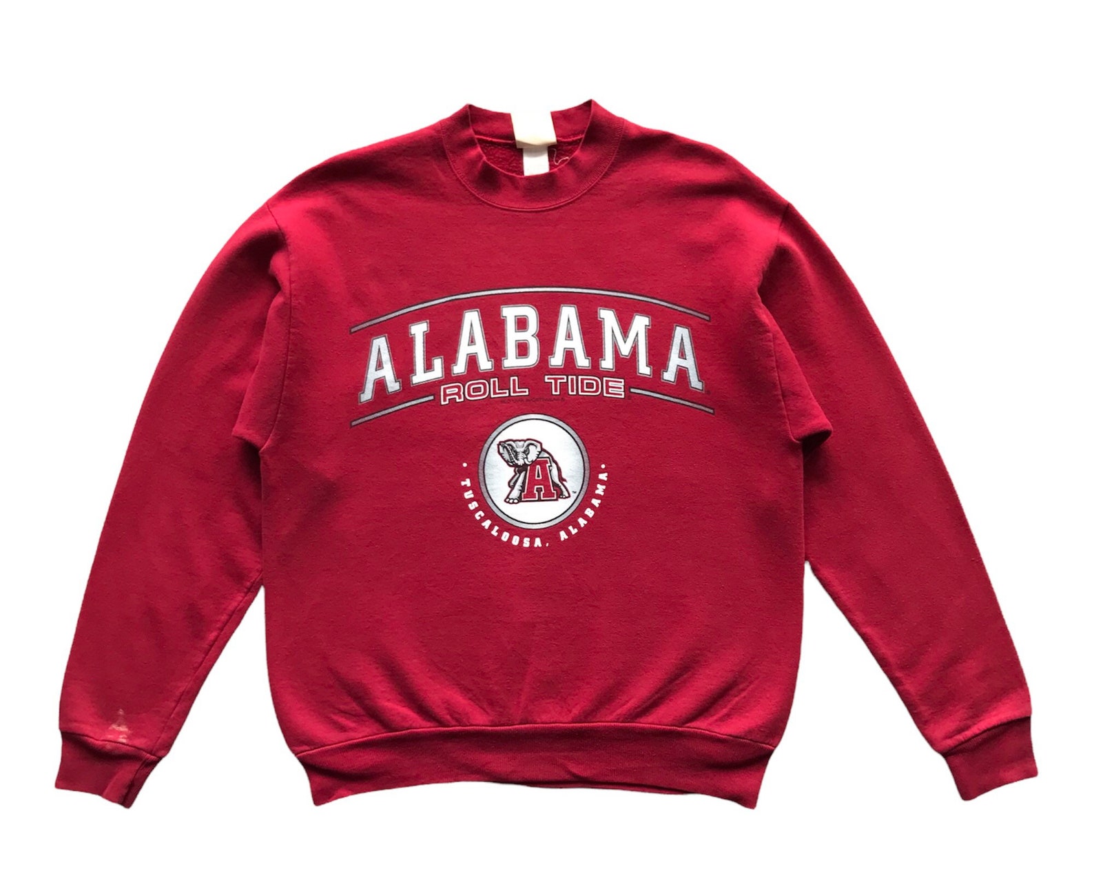 Vintage 90S Alabama Roll Tide University Of Alabama By Red Oak Sportswear Crewneck Sweatshirt