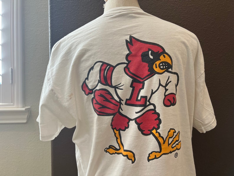Vintage 90'S Louisville Cardinals Hoodie Sweatshirt University Ncaa Fans, Louisville College Sports Team