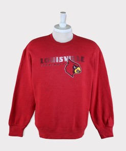 Vintage 90S Louisville Cardinals Sweatshirt,Louisville Cardinals Sweater, Louisville Gift