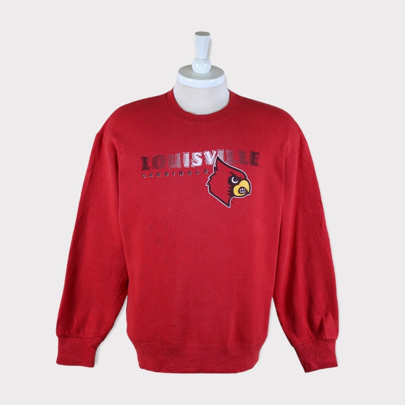 Vintage 90S Louisville Cardinals Sweatshirt,Louisville Cardinals Sweater, Louisville Gift