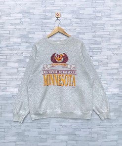 Vintage 90S Minnesota Golden Gophers (University Of Minnesota) Football, Baseball, Basketball, Hockey Ncaa Hoodie