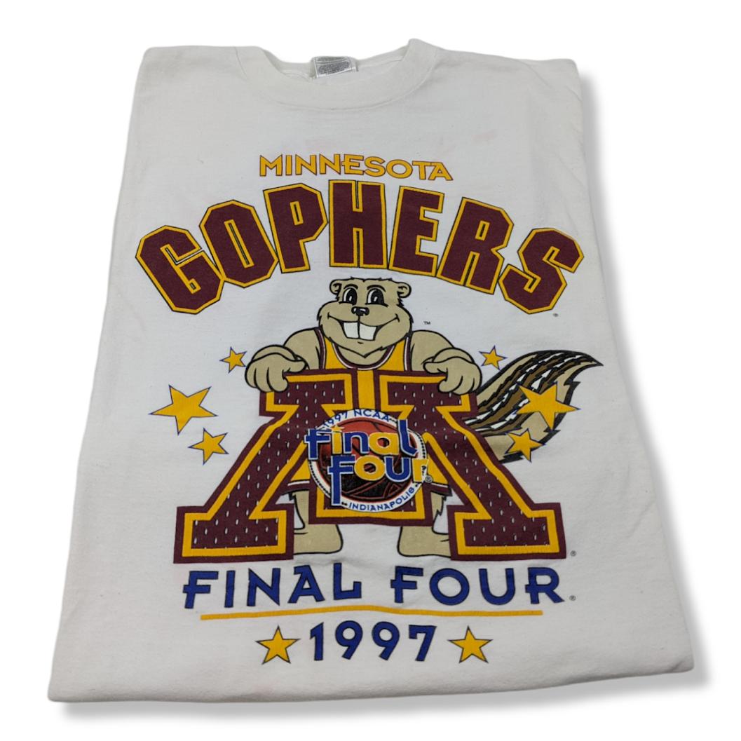 Vintage 90S Minnesota Gophers Basketball 1997 Big Ten Champions Shirt Full Size, Football Lover Gifts