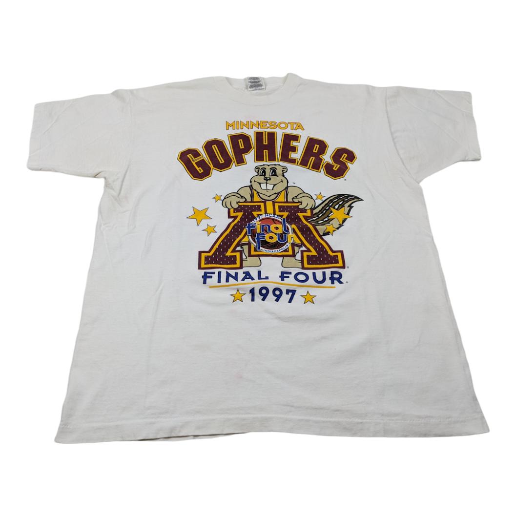 Vintage 90S Minnesota Gophers Basketball 1997 Big Ten Champions Shirt Full Size, Football Lover Gifts - Image 2