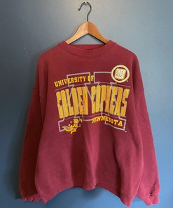 Vintage 90’S Minnesota Gophers University Sweatshirt, Vintage Minnesota University Football Fan