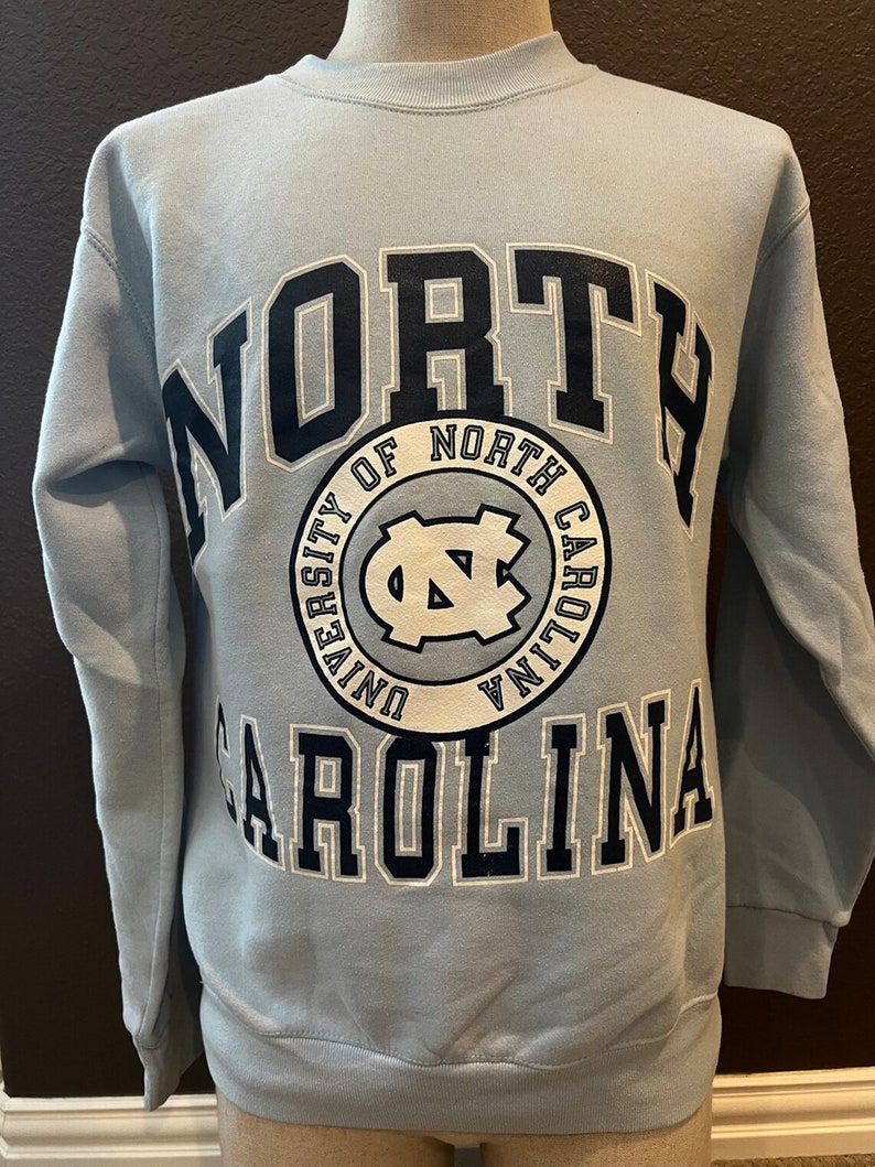 Vintage 90S North Carolina Tar Heels Sweatshirt, North Carolina University, North Carolina Sweater, Hoodie Shirt