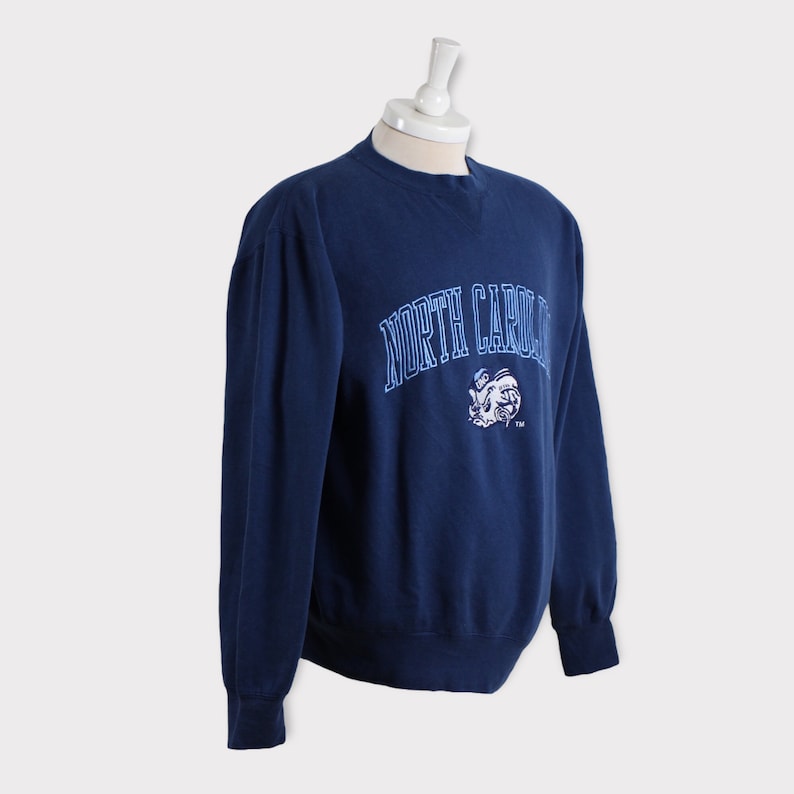 Vintage 90S North Carolina Tar Heels Sweatshirt,North Carolina University, North Carolina Gift,Hoodie,Tee - Image 2