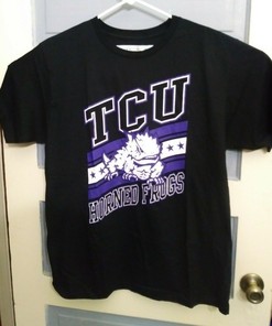 Vintage 90S Texas Christian University Tshirt, Tcu Horned Frogs Football Sweatshirt Crewneck Hoodie