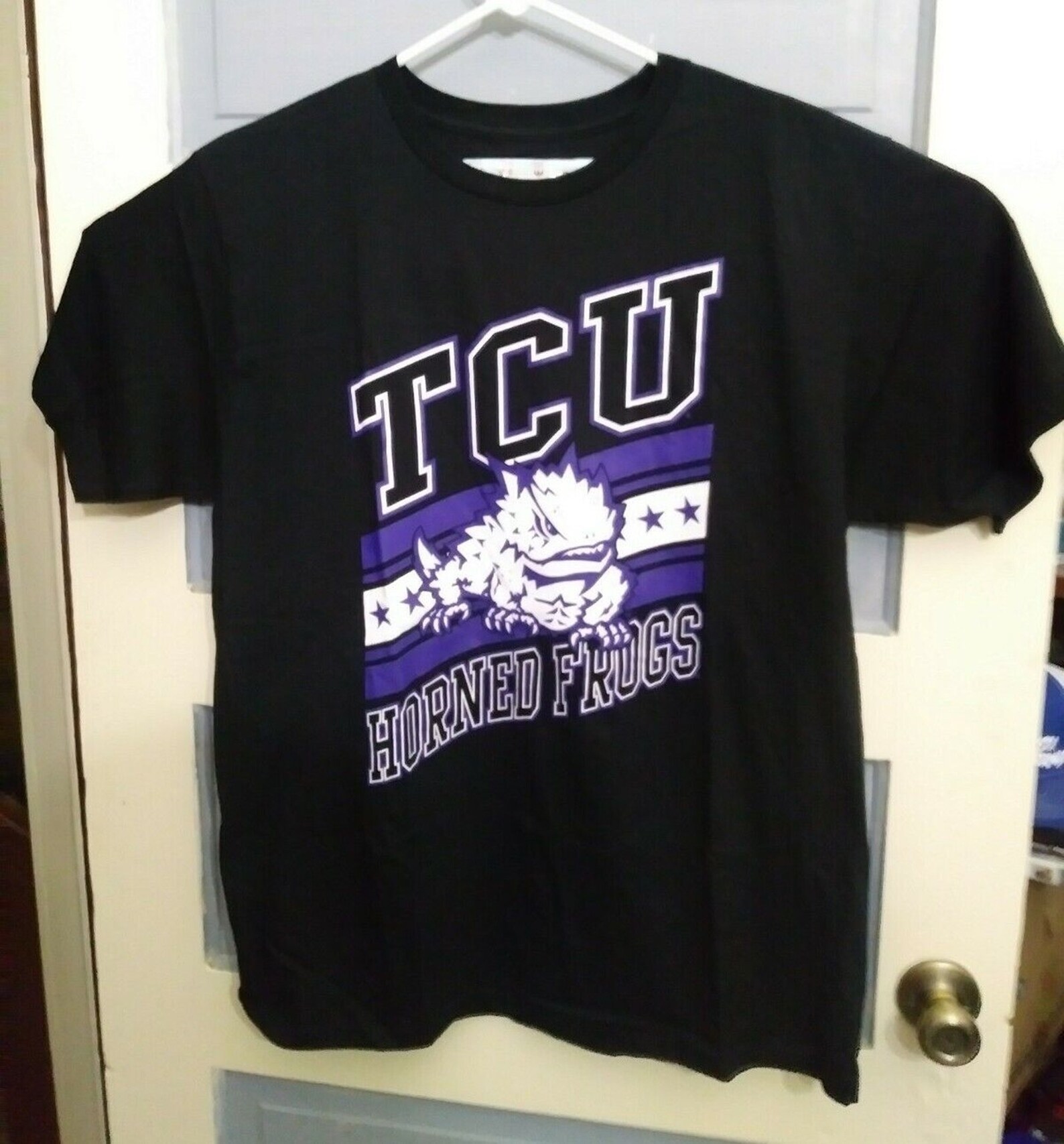 Vintage 90S Texas Christian University Tshirt, Tcu Horned Frogs Football Sweatshirt Crewneck Hoodie