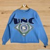 Vintage 90S Unc Nutmeg Mills University Of North Carolina Crewneck Sweater Pullover Long Sleeve Sweatshirt