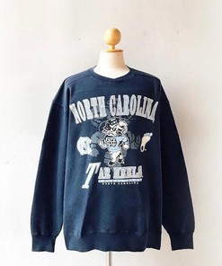 Vintage 90S University North Carolina Sweatshirt, Vintage 90S Shirt, Gift For Her, Gift For Him, Ncaa Shirts