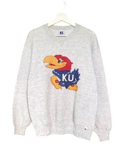 Vintage 90S University Of Kansas Crewneck University Kansas Sweatshirt, Vintage Shirt