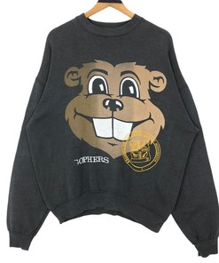 Vintage 90S University Of Minnesota Gophers Crewneck Sweatshirt Pullover Big Logo Made In Usa Ncaa Collegiate Streetwear