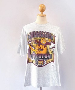 Vintage 90S University Of Minnesota Gophers Golden Final Four T-Shirt, Vintage College Shirt Top