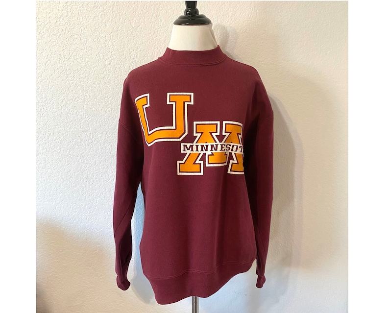 Vintage 90S University Of Minnesota Sweatshirt, Women'S Sweaters & Sweatshirts, Gear For Sports College Student