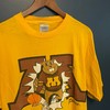 Vintage 90’S University Of Minnesota Zubaz Barn Stormers Goldy Gopher Basketball T Shirt