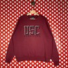 Vintage 90S Usc Trojan University Sweatshirt Pullover Hoodie, Shirt