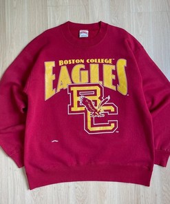 Vintage 90s Boston College Eagles Football Crewneck Sweatshirt, Shirt, Gift For Her, Gift For Him