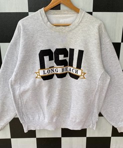 Vintage 90s California State University Long Beach Sweatshirt, California State University Crewneck Long Beach