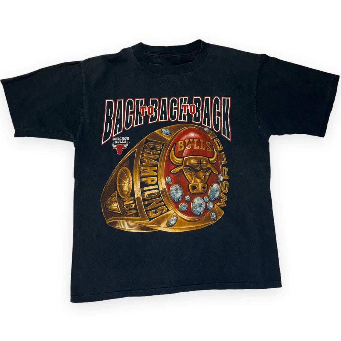 Vintage 90s Chicago Bulls Champions Logo Shirt, Basketball Shirt, Unisex Shirt Sweater Hoodie Gifts for NBA Fans