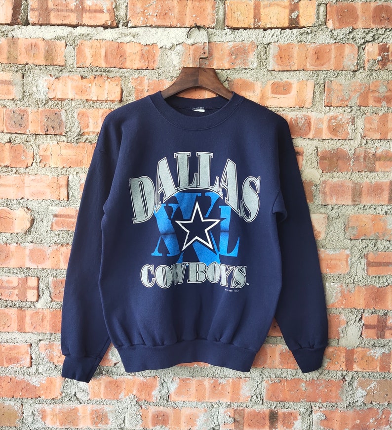 Vintage 90s Dallas Cowboys Football Unisex Sweatshirt Hoodie Shirt