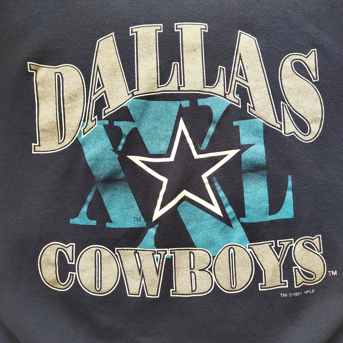 Vintage 90s Dallas Cowboys Football Unisex Sweatshirt Hoodie Shirt - Image 2
