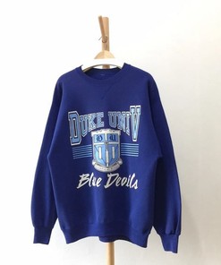 Vintage 90s Duke University Blue Devils Crewneck Sweatshirt, T shirt, Hoodie