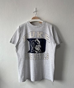 Vintage 90s Duke University Blue Devils T-Shirt, Vintage Sweatshirt, Hoodie Gifts for Fans