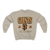 Vintage 90's MLB Crewneck Sweatshirt Hoodie Shirt for San Francisco Giants Fans