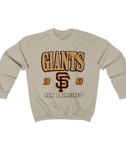 Vintage 90's MLB Crewneck Sweatshirt Hoodie Shirt for San Francisco Giants Fans