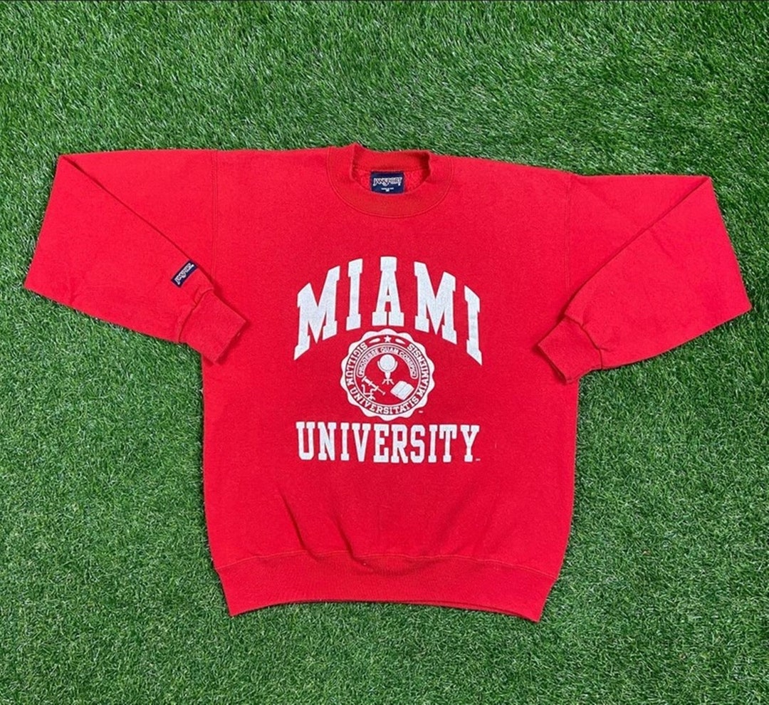 Vintage 90s Miami University Sweatshirt, T shirt, Hoodie