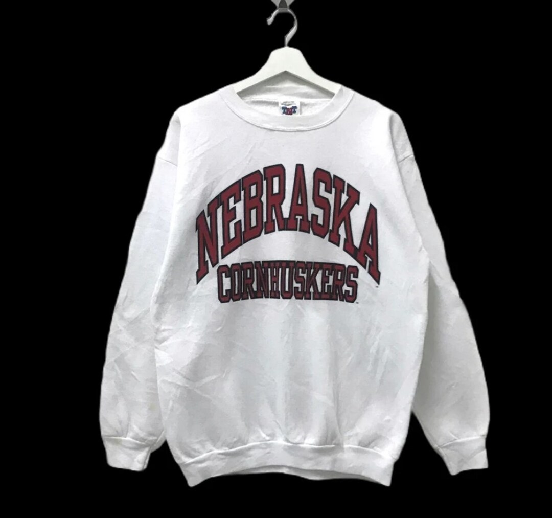 Vintage 90s Nebraska Cornhuskers Lincoln University Sweatshirt, Sweatshirt, Shirt, Hoodie